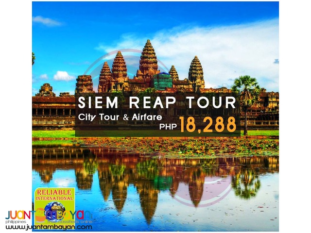 4d3n Siem Reap with City Tour + Airfare 4d3n Siem Reap with City Tour + Airfare