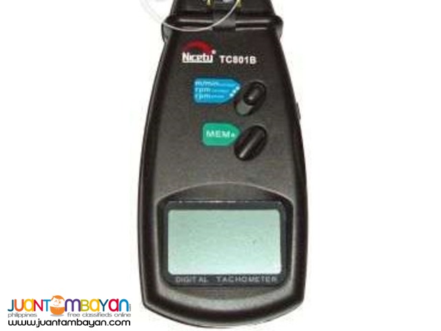 Digital Tachometer Speed Rpm Fpm Meter Monitor