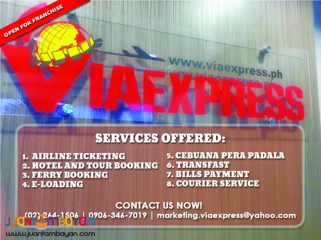 Cheapest Travel Agency Business, Ticketing office, Bills Payment