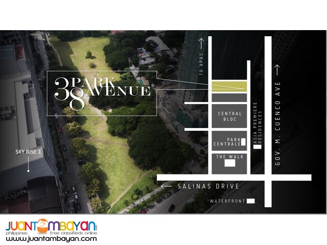 38 PARK AVENUE IT Park Php 9,000 Only!!!! OK for Pag-ibig Members  