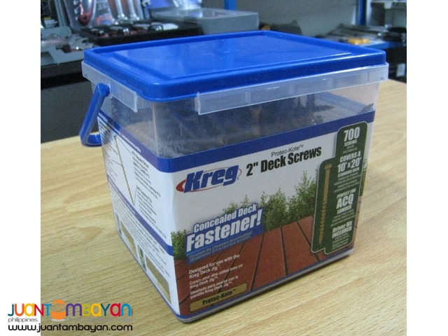 KREG SDK-C2W-700 2-Inch, #8 Coarse, Deck Screw, 700 Count