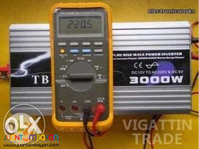 TBE power inverter pure sine wave output 3000 watts 60Hz