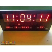 digital led wall clock display