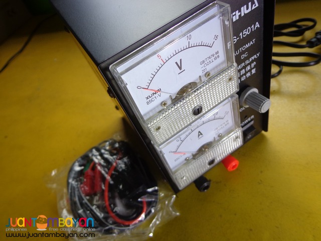 dc analog variable regulated power supply 1 amp 12 volts