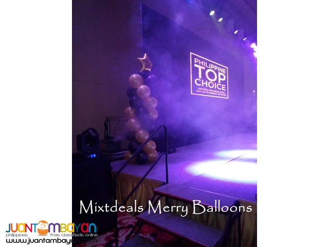 Balloon Decor, Photo Standee, Layout for Tarpaulin or etc.and Printing