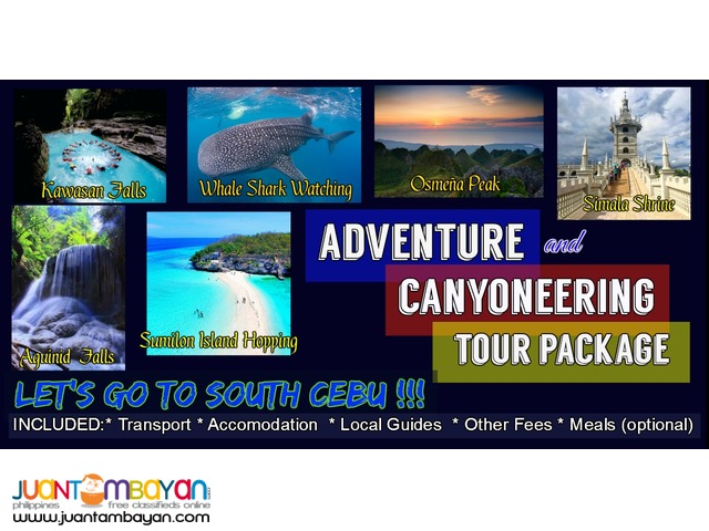 Adventure and Canyoneering Package Tour
