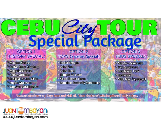 Cebu City Special Package Tour