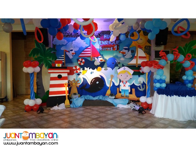 NAUTICAL Styro Backdrop