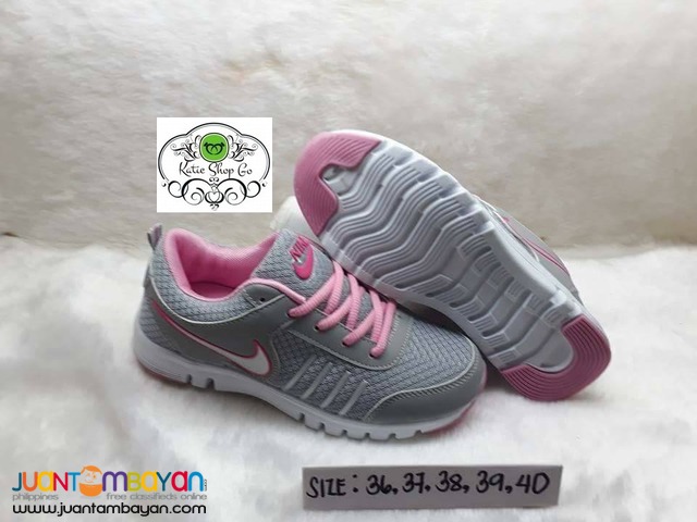 LADIES RUNNING SHOES - NIKE LADIES RUBBER SHOES