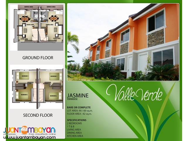 valle verde townhouses near dasma bayan