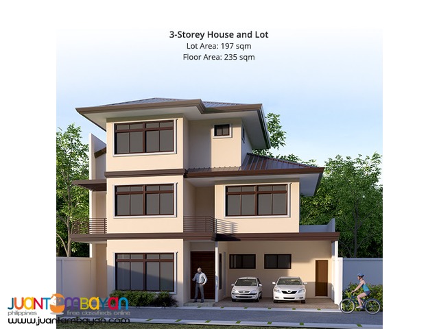 Ready for Occupancy 3 storey house with 7 bedrooms at talamban 