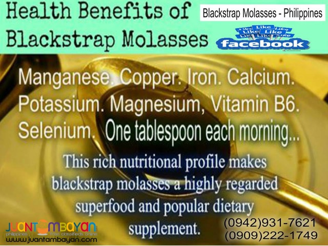 Blackstrap Molasses For Human Consumption