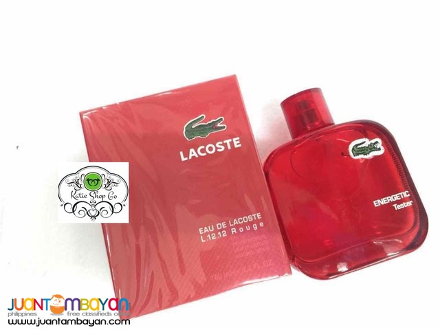 Authentic Perfume - Lacoste L.12.12 Rouge - LACOSTE PERFUME FOR MEN