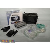 DEVILBISS RECHARGEABLE TRAVELER PORTABLE COMPRESSOR NEBULIZER