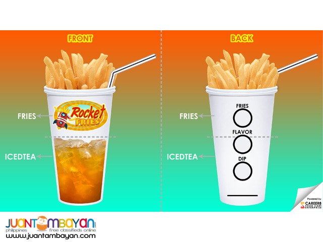 Rocket Fries French Fries Food Cart Franchise