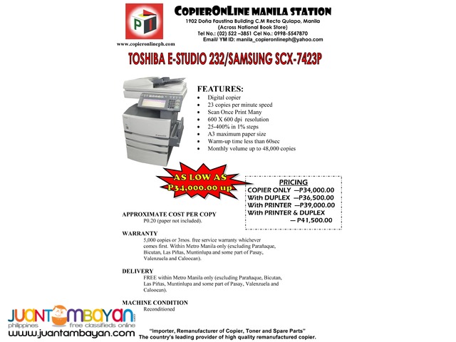 Toshiba E-studio 232