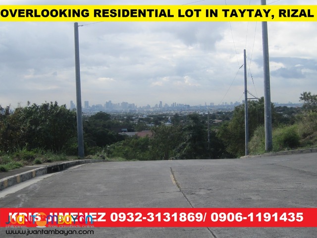 MONTEVERDE ROYALE TAYTAY RIZAL RESIDENTIAL LOT FOR SALE