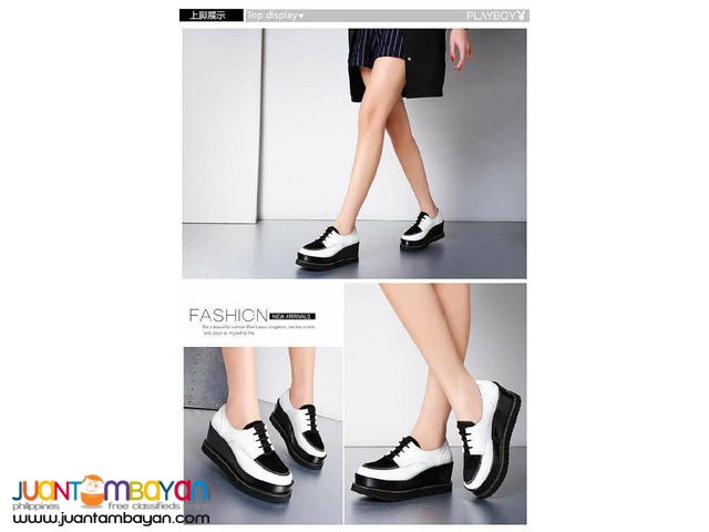 korean wedge shoes
