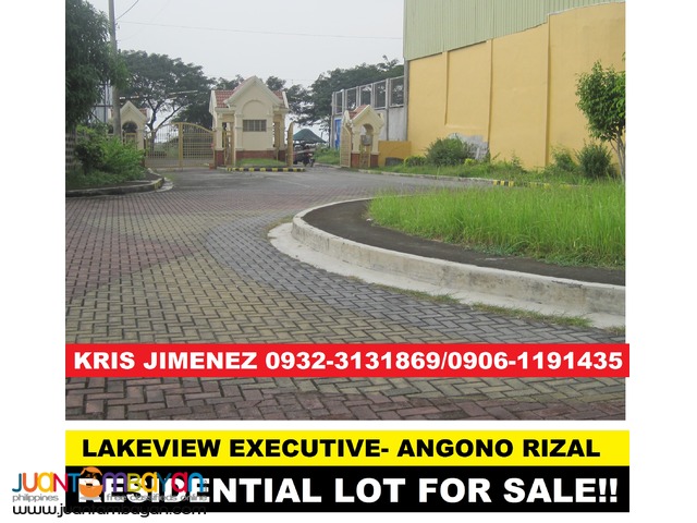 LAKE VIEW EXECUTIVE VILLAGE RESIDENTIAL LOT ONLY