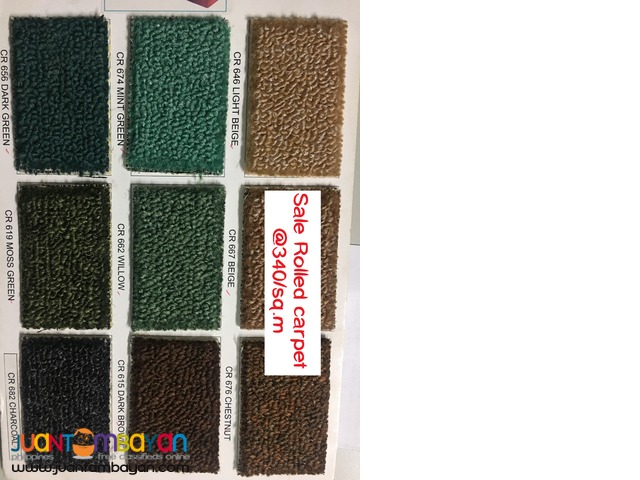 Carpet Tile, Rolled, Broadloom for your Residential or Office 
