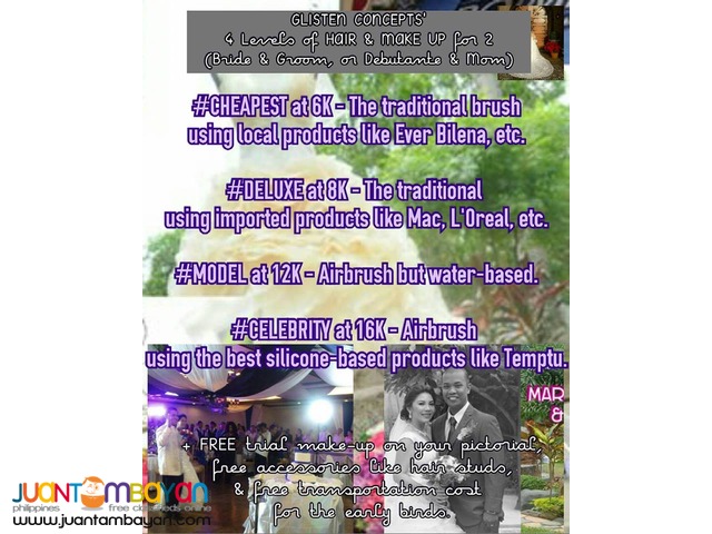 Complete Event Package for your Dream Wedding or Birthday =)