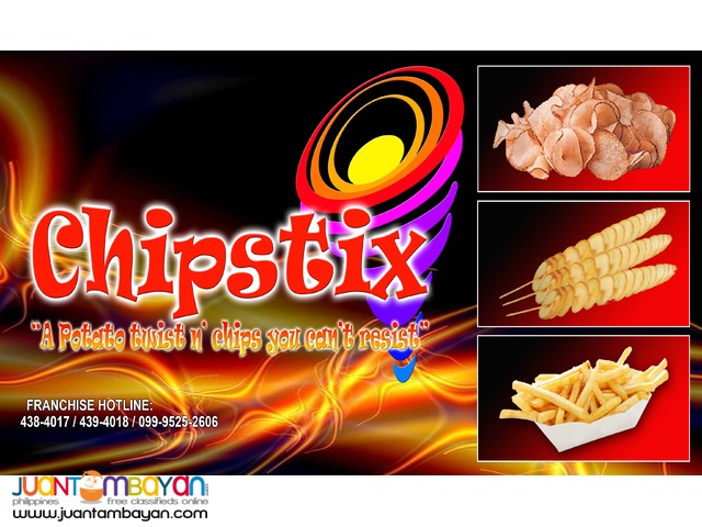chipstix fries foodcart potato fries franchise food cart