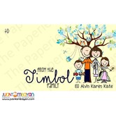 Gift Tag, Thank You Card, Christmas Gift Tag, Gift Wrapper