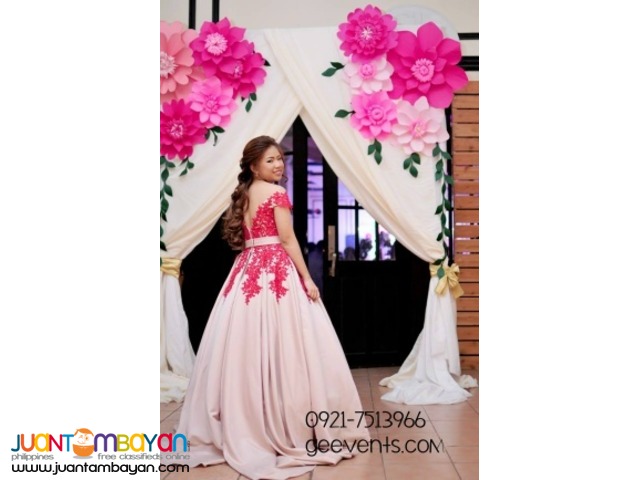 Modern Glam Vintage Classy  Debut packages