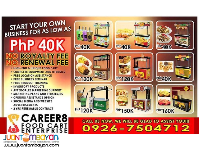 Fries Franchise, Food Cart Franchise, Potato Fries Franchise