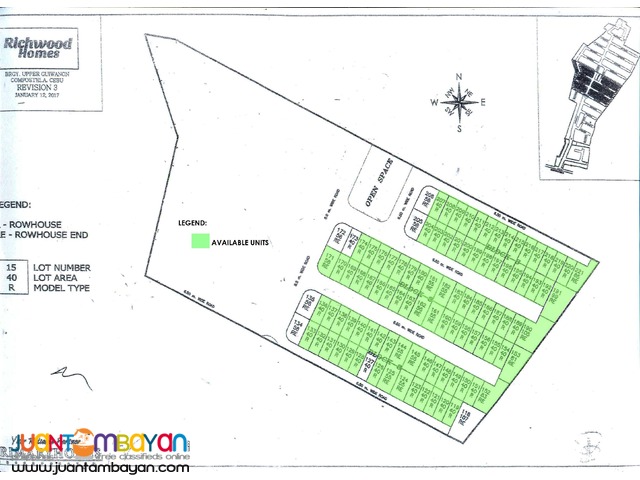 affordable House & Lot for sale Richwood Homes Subd.  Bogo Cebu 