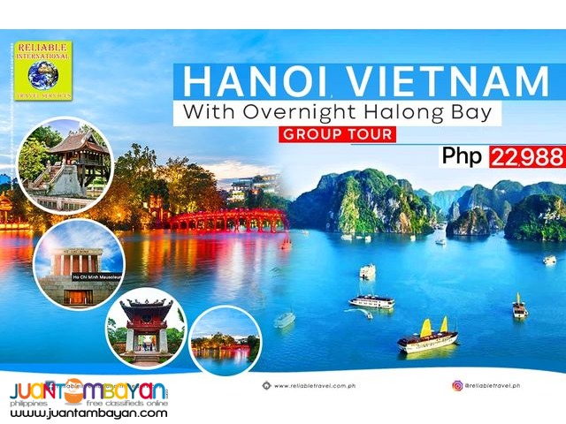 4D3N Hanoi-Halong Tour Package with Airfare