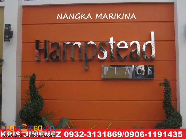 hampstead place nangka marikina with complete amenities