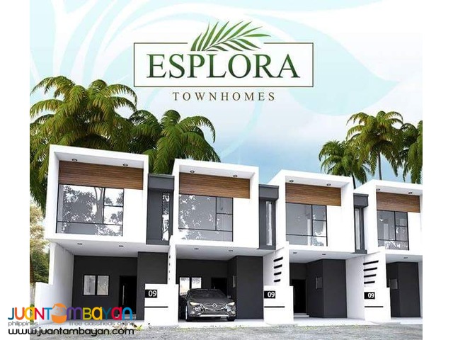 FOR SALE THREE BEDROOM TOWNHOUSE AT ESPLORA ANTIPOLO CITY