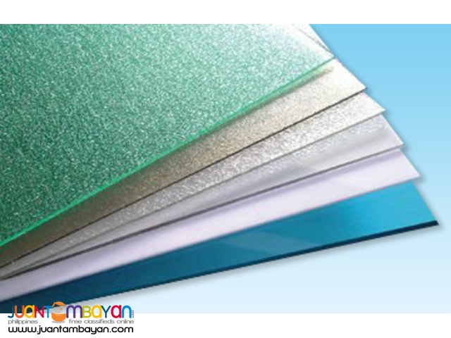 Polycarbonate materials (Roofing and Cladding )