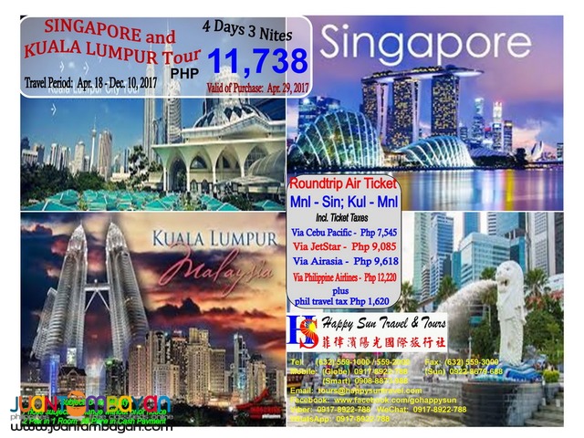 Singapore & Kuala Lumpur Tour