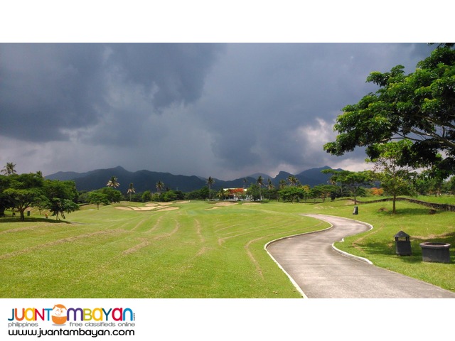 lot for sale in lipa with great view of mountain & golf course