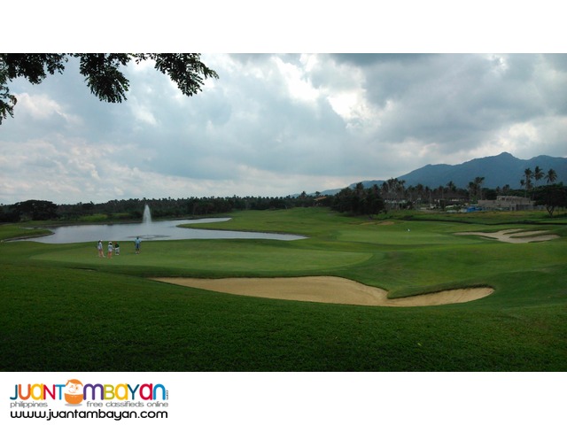 lot for sale in lipa w/ great view of mountain & golf course