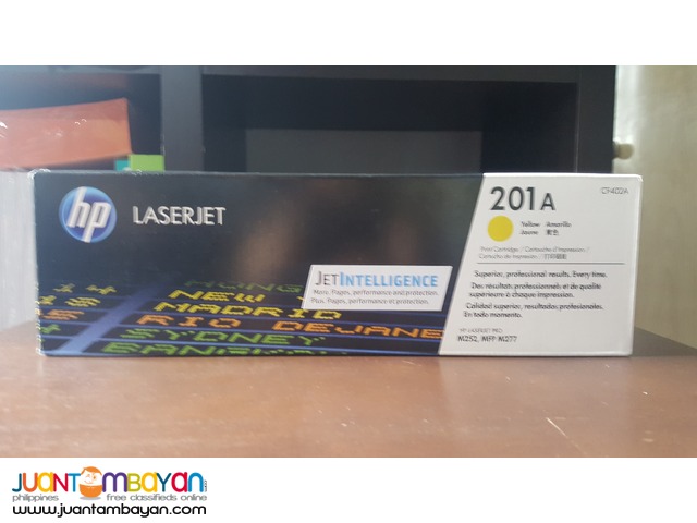 HP toner colored CF403A HP 201 MEGANTA for sale genuine