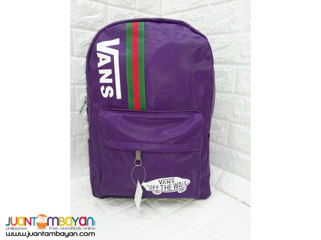 SCHOOL BAG - VANS BACKPACK - VANS SCHOOL BAG - MSS015