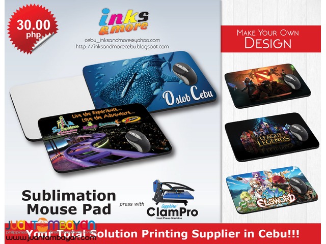 PERSONALIZED PRINTING BUSINESS - MOUSE PAD