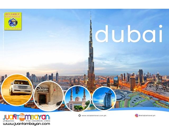 5D4N Dubai + Abu Dhabi + Airfare and UAE visa
