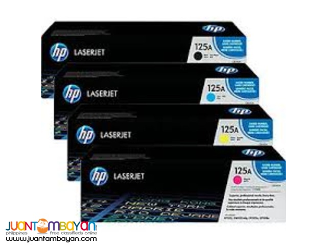 HP toner colored HP125 CB540A for sale compatible