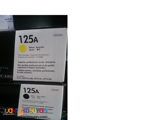 HP toner colored HP125 CB540A for sale compatible
