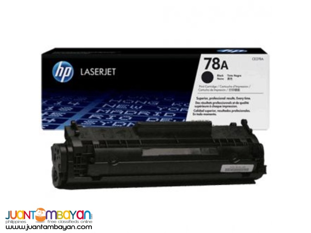 Available Brand New HP Toner Laserjet Cartridge CE278A