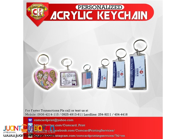 ACRYLIC KEYCHAIN