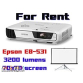 PROJECTOR FOR RENT