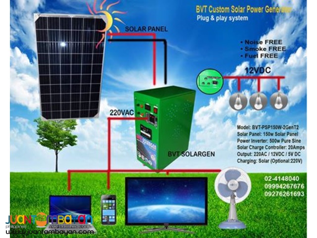 PORTABLE BVT SOLARGEN BVT-PSP-150W-2GT2