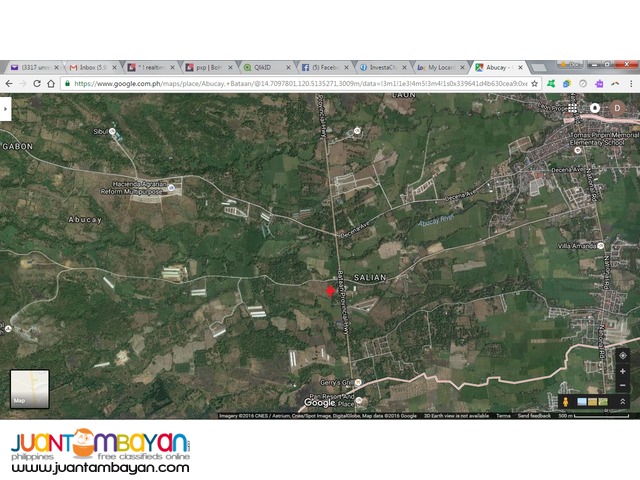 1.8 and 4.6-hectare land lot property Roman Highway in Abucay Bataan