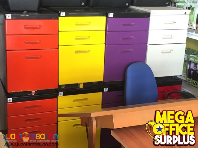 3 Drawer Steel Mobile Pedestal Cabinet