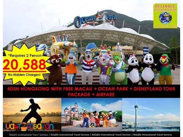 HONGKONG NEW PROMO with AIRFARE